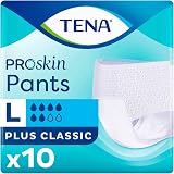 TENA Pants Plus Classic Large Incontinence Pants Pack 10