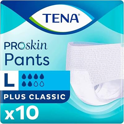 TENA Pants Plus Classic Large Incontinence Pants Pack 10