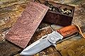 Engraved Box & Custom Pocket Knives- Personalized Wooden Gift Boxes, Knife Husband Groomsmen Set Groomsman Hunting Man Mens Boyfriend Wedding Gifts Folding Blade Rustic Knifes Spring Assisted Open