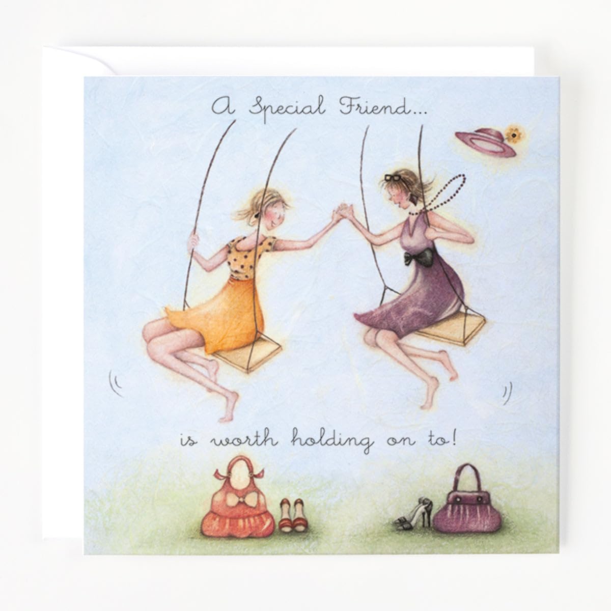 Greeting Card (BP3790) - Blank/Birthday - A Special Friend - Worth Holding On To - Ladies Who Love Life Range