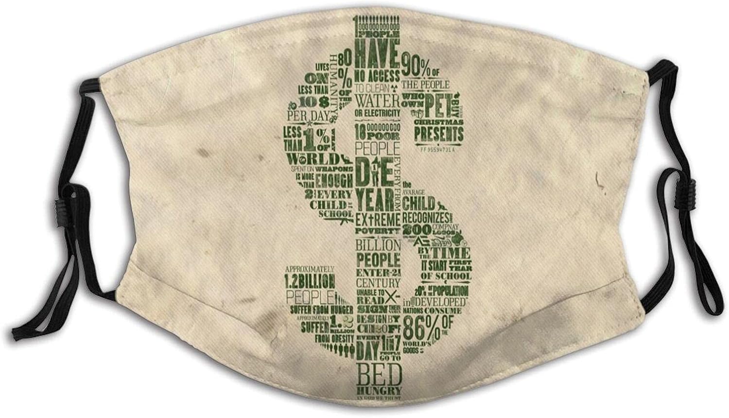 US Dollar Face Mask, American Bill Money Masks Balaclavas