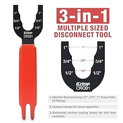 iCrimp CRQ01 Disconnect Tong Sized 1/2 inch, 3/4