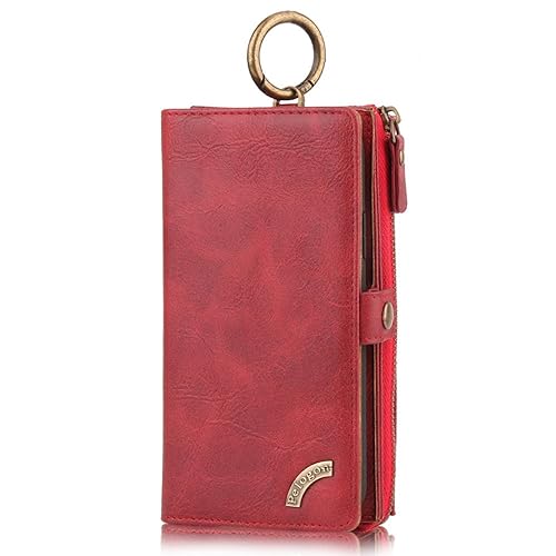 Apple iPhone 7 8 9 Plus X/XS/XR/XS Max 6 6s Samsung Galaxy S7 Edge S8 S9 Plus + Note 9 8 Case Leder HandyHülle Handytasche mi