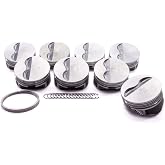 KB Performance Pistons 9908HC.060-5cc Flat Top Piston Set for Small Block Chevrolet