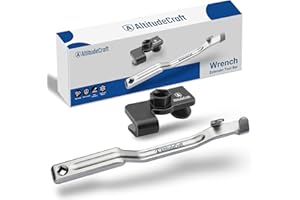 AltitudeCraft Wrench Extender & Wrench Extender Tool Bar Set, 1/2" Drive & 13.5" Wrench Extension, Extension Wrench
