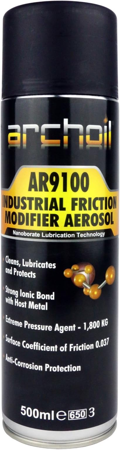 Archoil AR9100 Industrial Friction Modifier Aerosol - 1 x 500ml