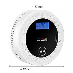 Smoke and Carbon Monoxide Detector Powered by