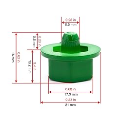 RTRHINOTUNING 50pcs 6.5mm/0.26in Wheel Rim Lip