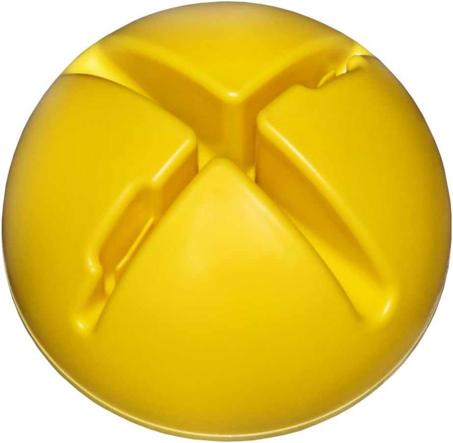 Agility Dog sport - X-Stand for poles and rings, yellow