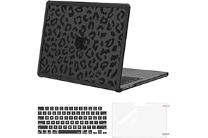 MOSISO Compatible with MacBook Air 13 inch Case M5 2026 M4 M3 M2 2025-2022 A3449 A3240 A3113 A2681, 3 in 1 Kit Anti-Crack Leo
