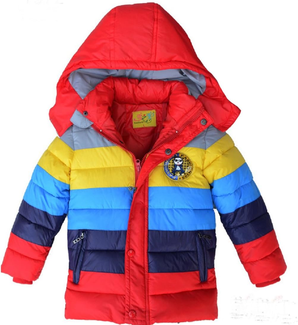 Sweetmeet Big Kids Down Puffer Jacket Parka Girls Coat Hood Children Outwear Outfit Long Windbreaker