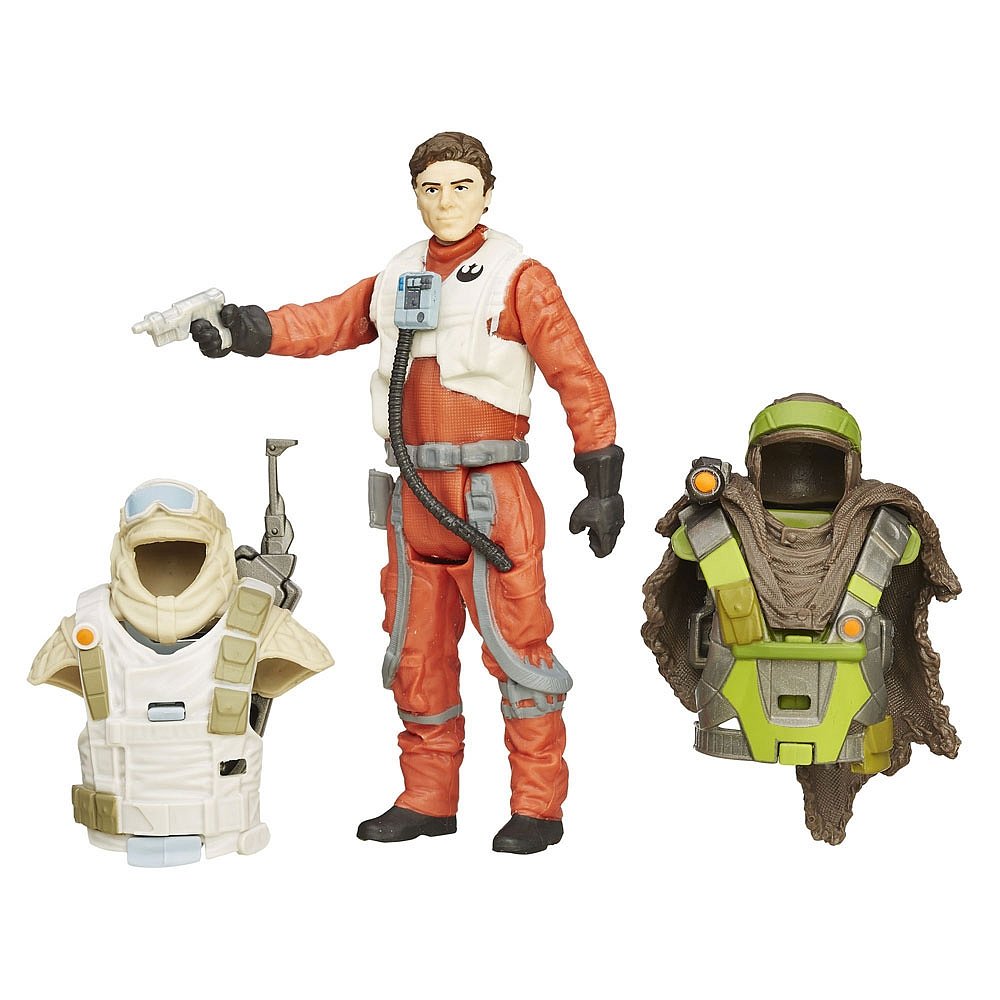 Star Wars Epic Battles Poe Dameron Armor Up action figure 3.75