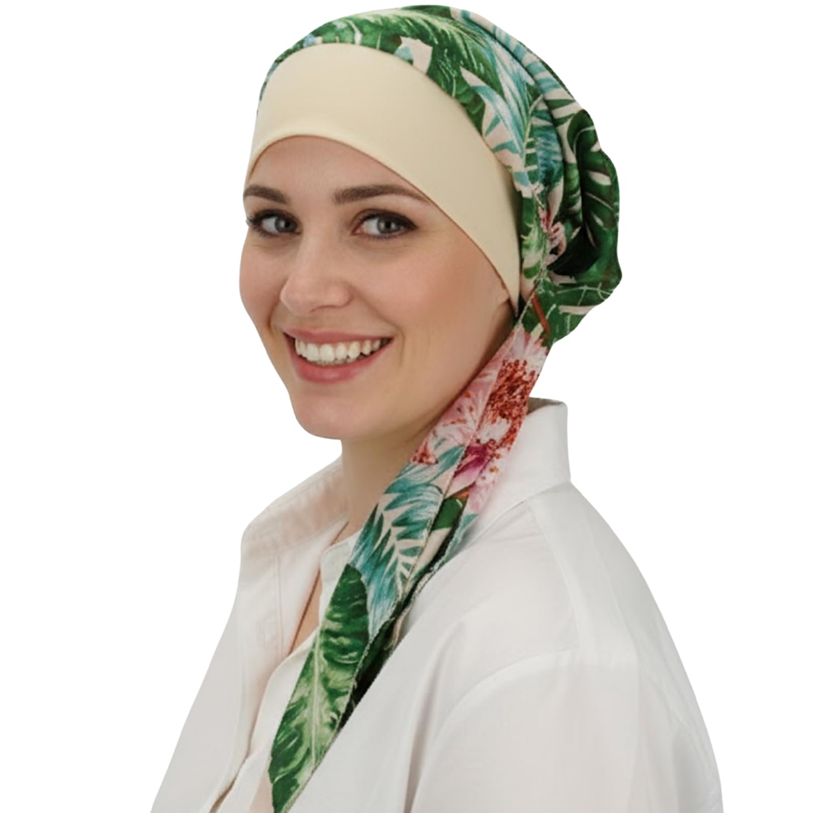 FADACHY Head Scarfs for Women Chemo Headwear Turbans UK Cancer Scarves Bandanas Soft Satin Head Scarf Sleeping Cap Bonnet Headwear