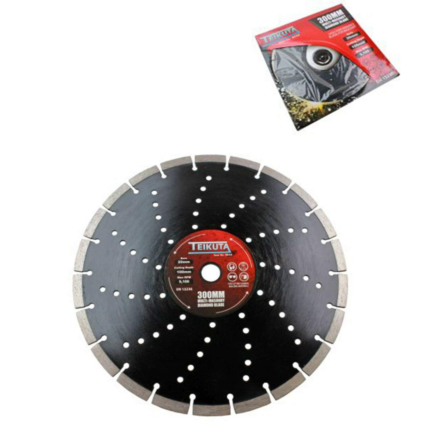 TEIKUTA 300 X 20mm Multi Material Masonry Diamond Blade 9044