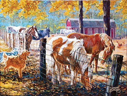 McTigue's Horses a 500-Piece Jigsaw Puzzle by Sunsout Inc. by SunsOut
