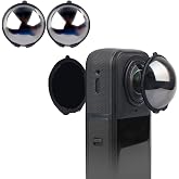 Insta 360 X5 ND16 Filter,4-Stop Light Reduction Lens,Auto-Detect,Neutral Density,Multicoated Optical Glass for X5 Action Camera Accessories(2 Pack)