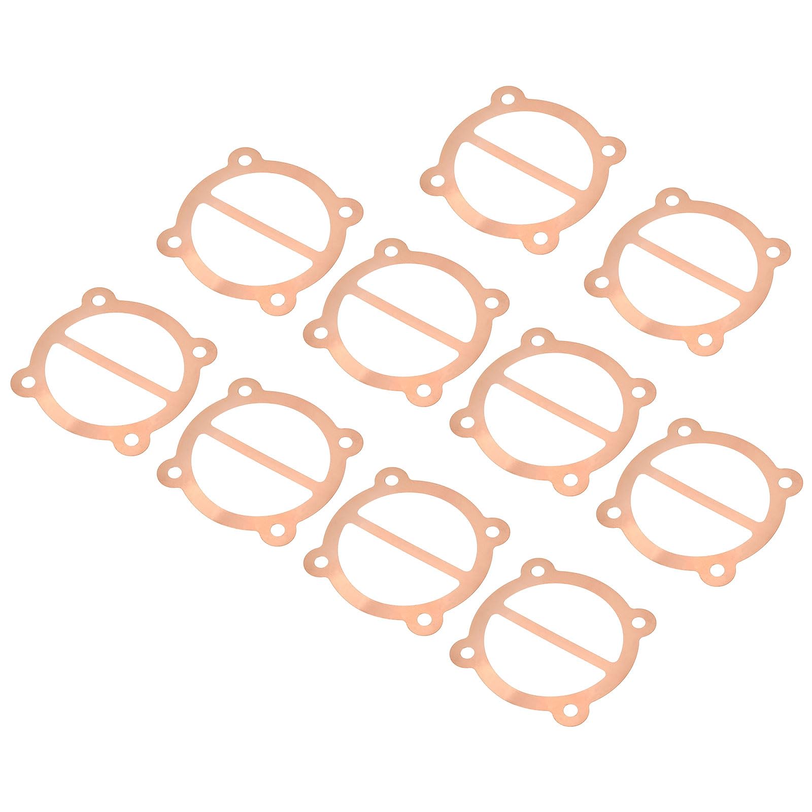 PATIKIL Air Compressor Head Gasket Kit, 10 Pack 65mm Aluminum Gasket Replacement for 65mm Dia. Cylinder