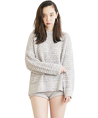 Amazon ロザリームーン 16rw 2014 メランジニットセットアップ Free