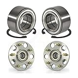 Front Rear Wheel Bearing And Hub Assembly Kit For