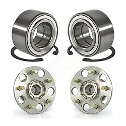 Front Rear Wheel Bearing And Hub Assembly Kit For