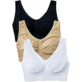 Hiking Gril Women's Comfort Wirefree Bralette Unpadded Sleep Yoga Bra