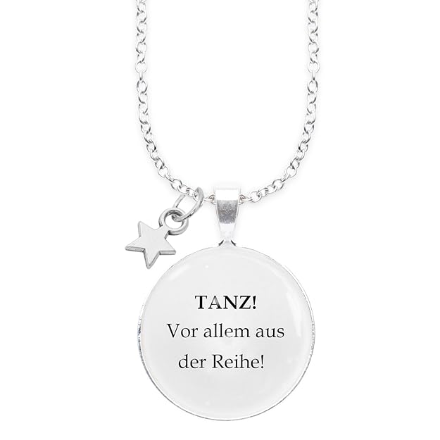 Spruchketten BY LIEBLICHKEITEN Schmuck Nickelfreie HalsKette 80 cm mit