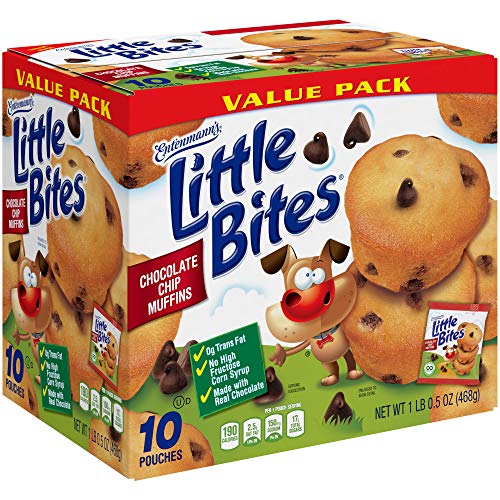 Entenmann's Little Bites Chocolate Chip Muffins10 Pouches Pricepulse