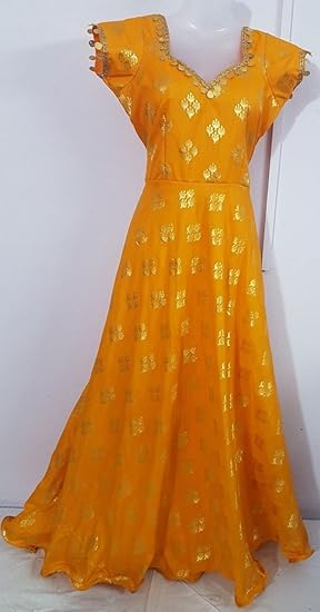 long frocks pattu