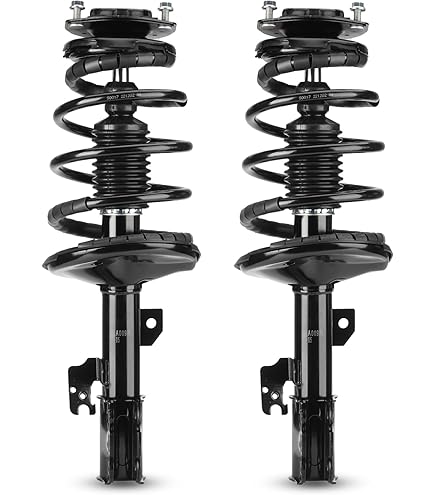 Amazon.com: 前支柱衝擊組件附線圈彈簧相容於Lexus ES300/Toyota Camry