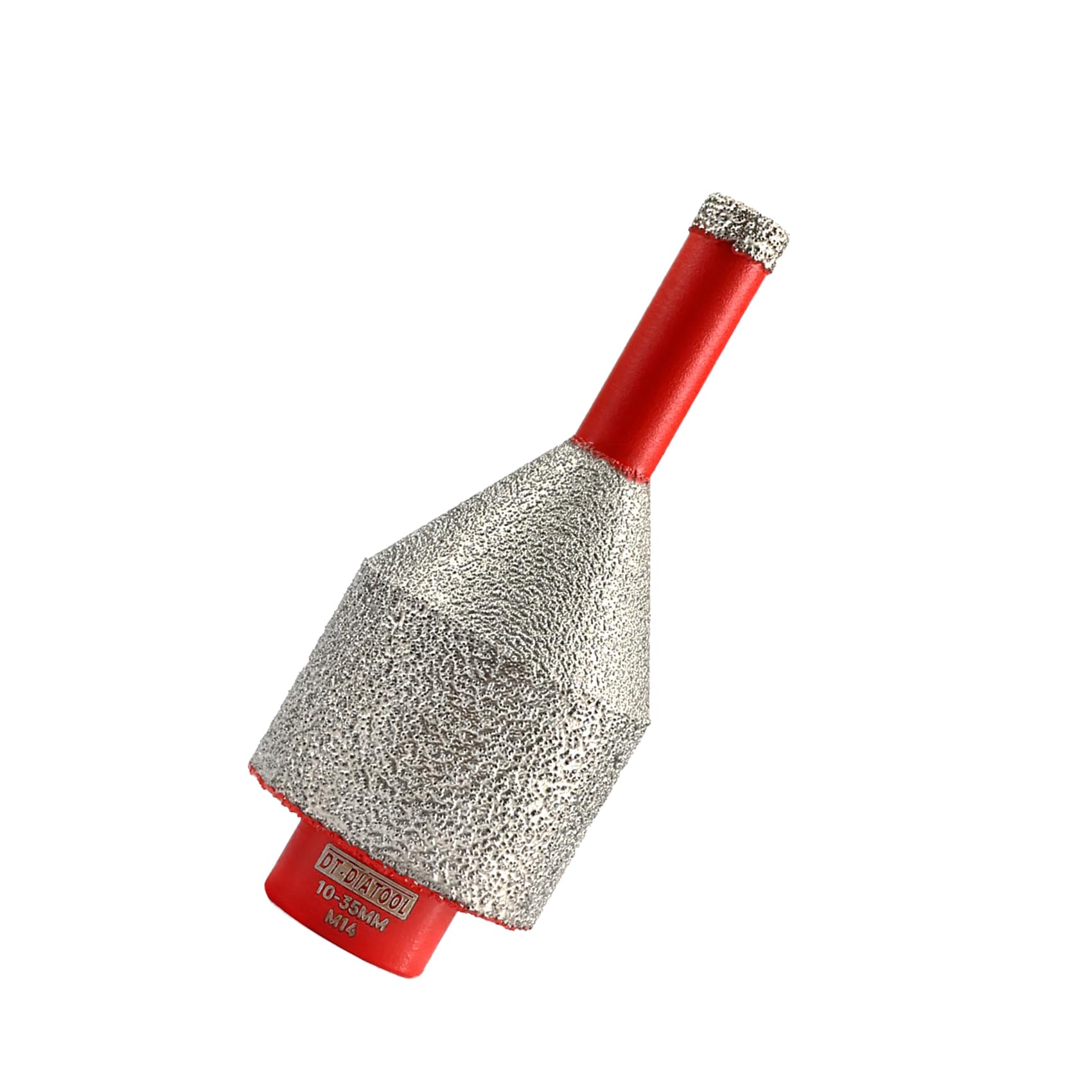DT-DIATOOL Diamond Core Bit Diameter 10-35mm Milling Bit Chamfer Bit Integrated for Enlarging Polishing Holes on Porcelain Ceramic Granite Marble Countertop M14 Thread