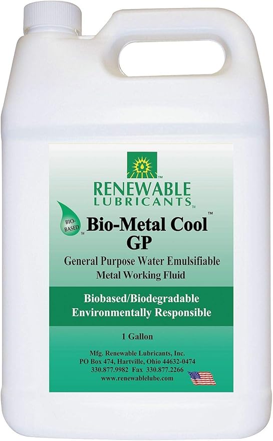 Renewable Lubricants Water Soluble Cutting Oil, Concentrate coolant, 1