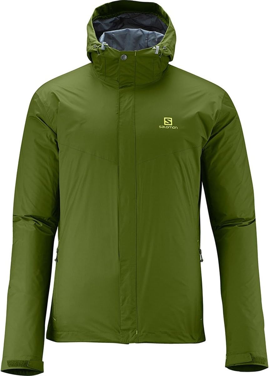 Salomon Men's Beauregard Jacket, Dark Seaweed, Large Clothing