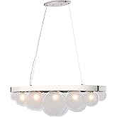 Elk Home D4210 Zoetrope 39.38'' Wide 5-Light Chandelier in Polished Chrome