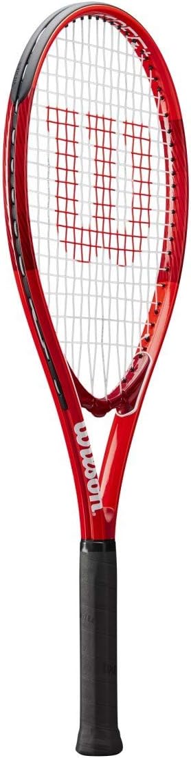 Wilson Federer Pro Staff Precision XL 110 Pre-Strung Oversized/Extended Tennis Racquet Set or Kit Bundled with a Black/White Advantage 2-Pack Tennis Racket Bag and a Can of Tennis Balls : Sports & Outdoors