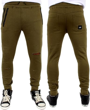 khaki jogging bottoms