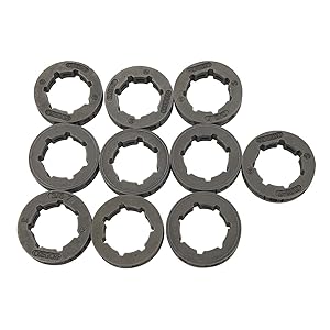10 Pieces 3/8 7T Clutch Drum Rim Sprocket for STIHL 038 MS380 MS381 MS440 Chainsaw