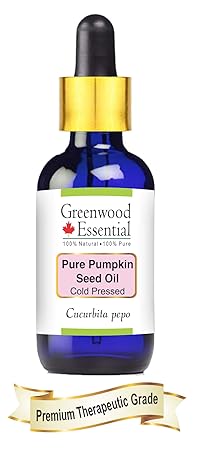 Greenwood Essential Pure Pumpkin Seed Oil, Cucurbita Pepo, 30 ml