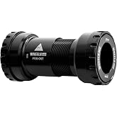 Wheels Mfg PF30 Threaded BB Praxis M30/28 Base - Black | Wheels Mfg PF30 Threaded Bottom Bracket - Praxis M30/28, Sealed Bearings
