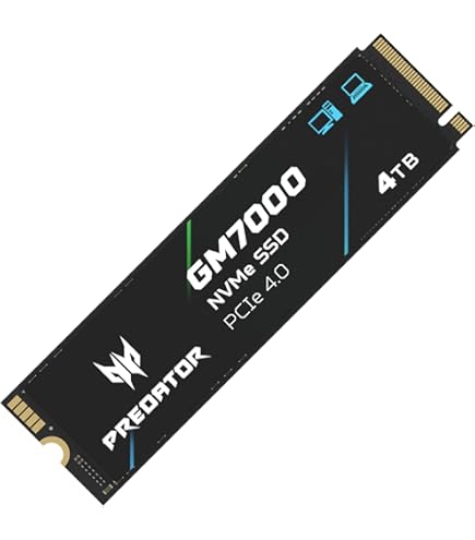 内蔵型SSD X7400 4TB M.2 PCIe 4.0 SSD Amazon.com: SSK M.2 NVMe SSD 4TB, PCIe Gen 4.0 x4 M.2 2280