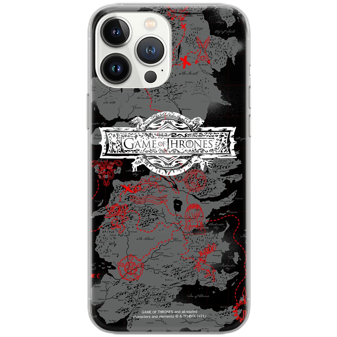 ERT GROUP mobile phone case for Iphone 6/6S original and officially Licensed Game of Thrones pattern 010 optimally adapted to the shape of the mobile phone, case made of TPU
