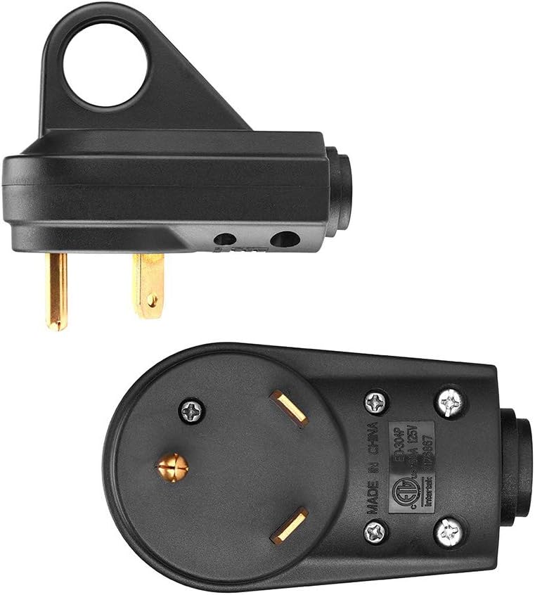 Bestdealing RV Receptacle Plug Electrical Heavy Duty RV 30