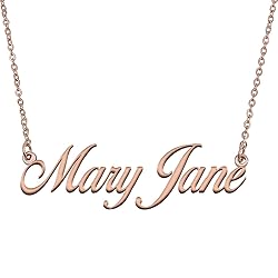 GR35Z9 Customized Unique Nameplate Jewelry My Name