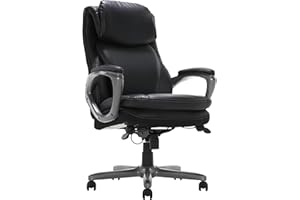 Serta® Smart Layers™ AIR Arlington Executive Chair, Black/Pewter
