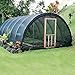Agfabric 12x20ft 50% Sunblock Shade Cloth Cover with Clips for Plants, Black