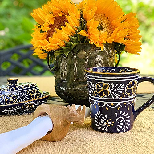 Global Crafts Encantada Handmade HandPainted Authentic Mexican Pottery