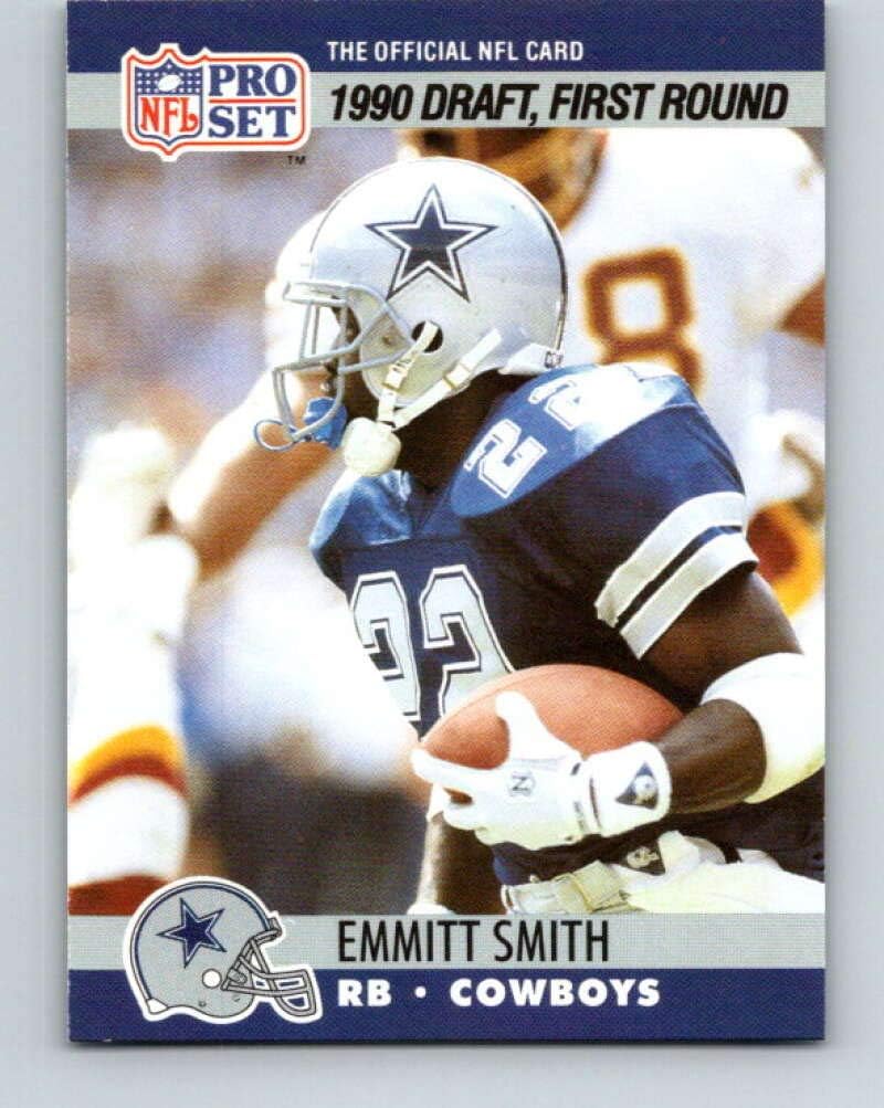 1990 Pro Set #685 Emmitt Smith Dallas 