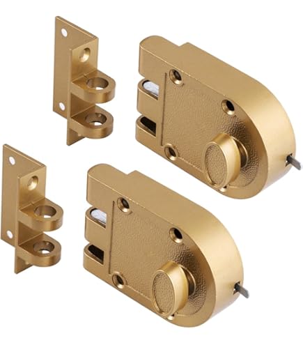SUMBIN Jimmy Proof Deadbolt Lock with Heavy Duty Single Cylinder