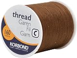 KORBOND Polyester Thread 160m Chestnut