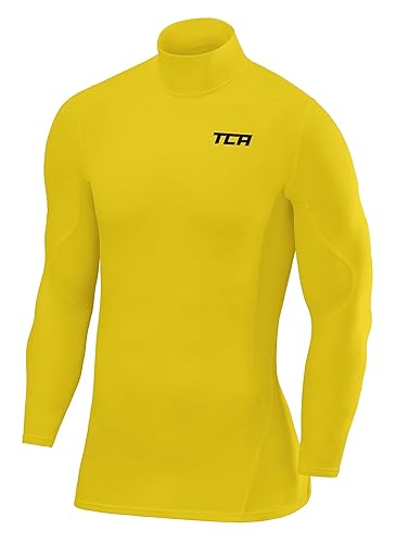 TCA Men's SuperThermal Compression Base Layer Football Running Top