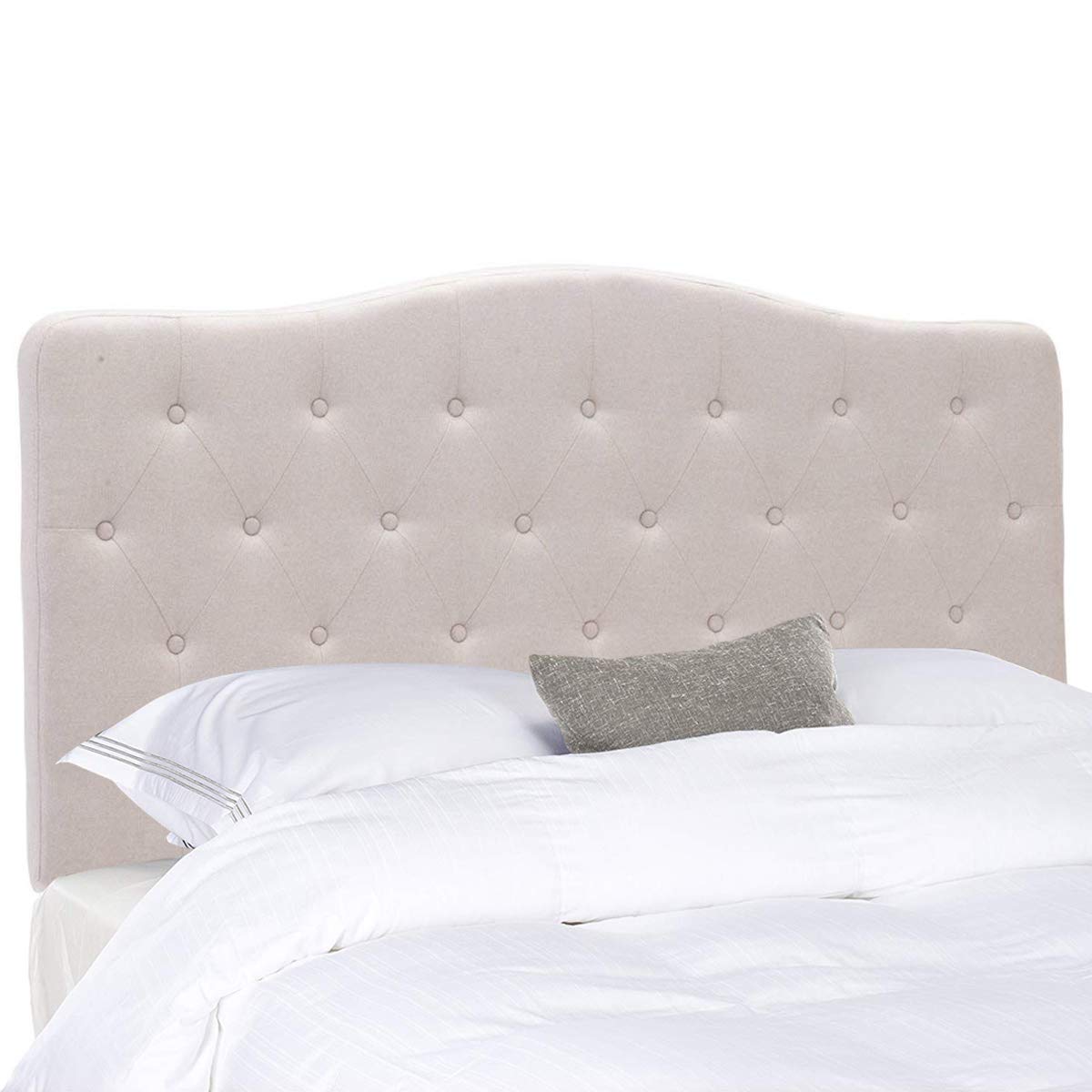 Best White Fabric Headboard Queen